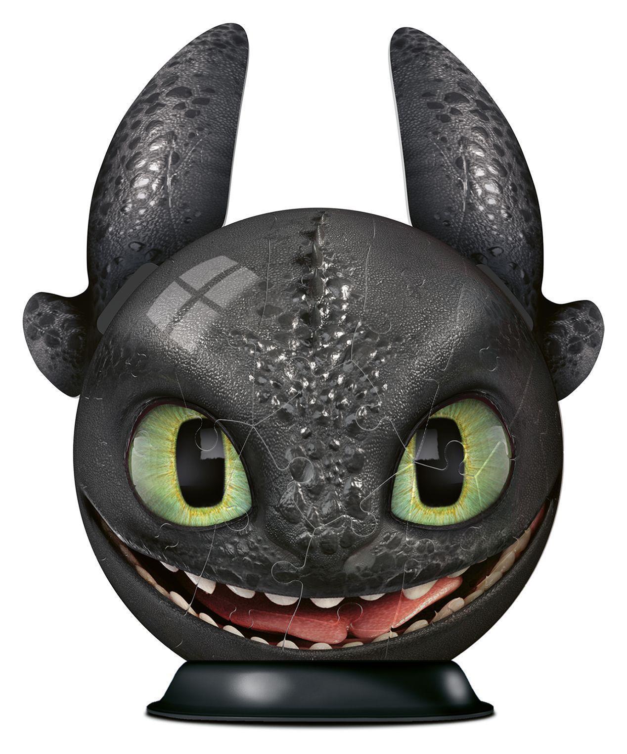 3D-Puzzle DRAGONS 3 – OHNEZAHN MIT OHREN 72-teilig