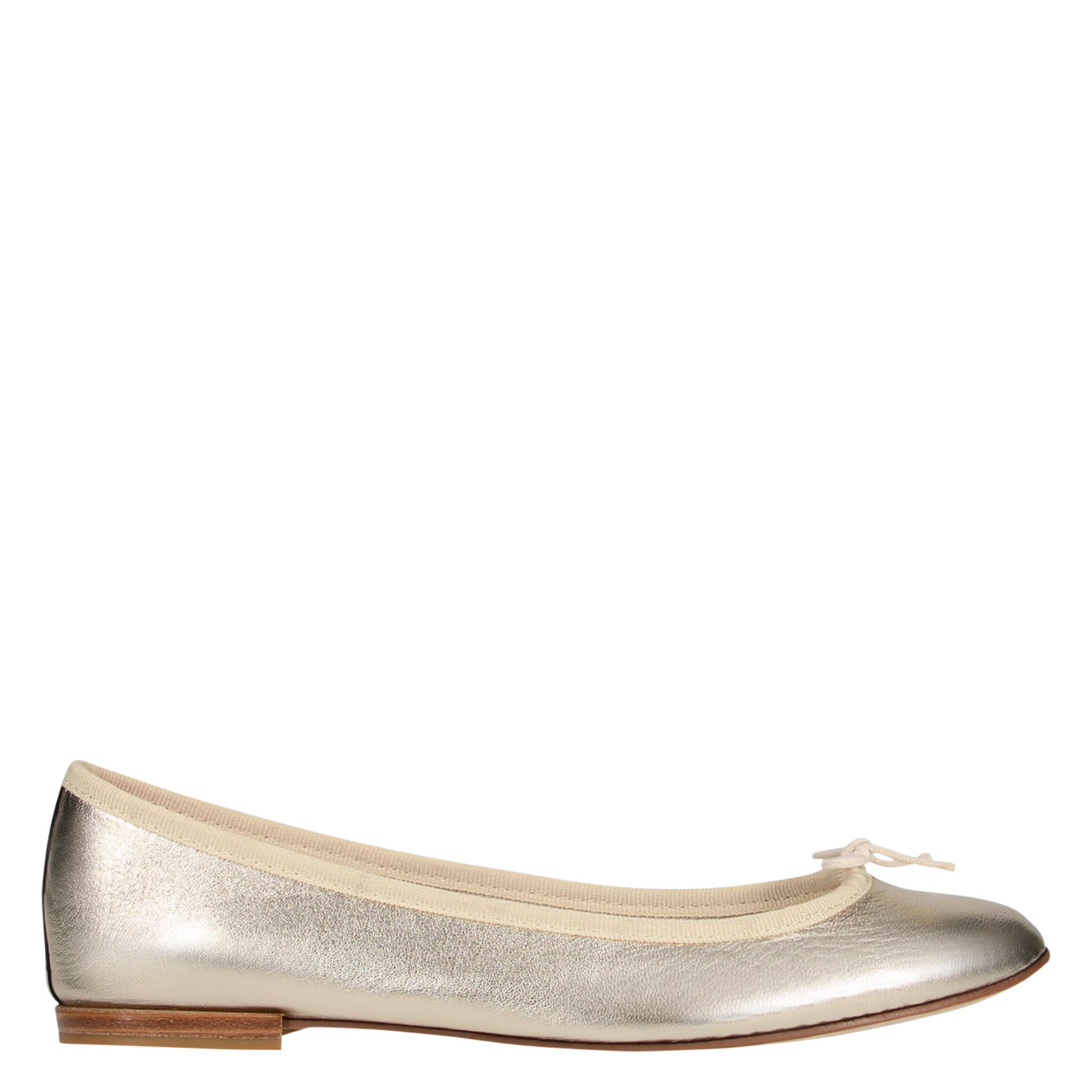 CENDRILLON - Ballerines métallisé en cuir | Doré
