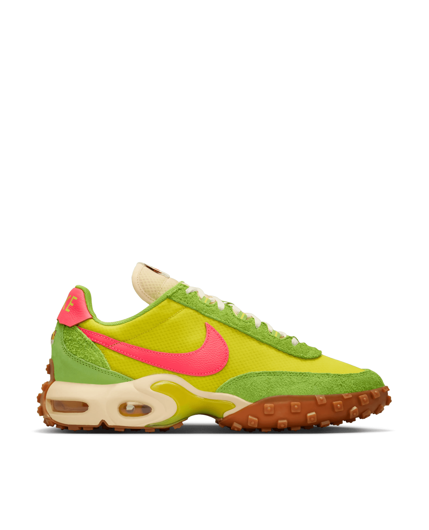 Nike Air Max Waffle SP (Electrolime/Flash Crimson-Gum Med Brown)