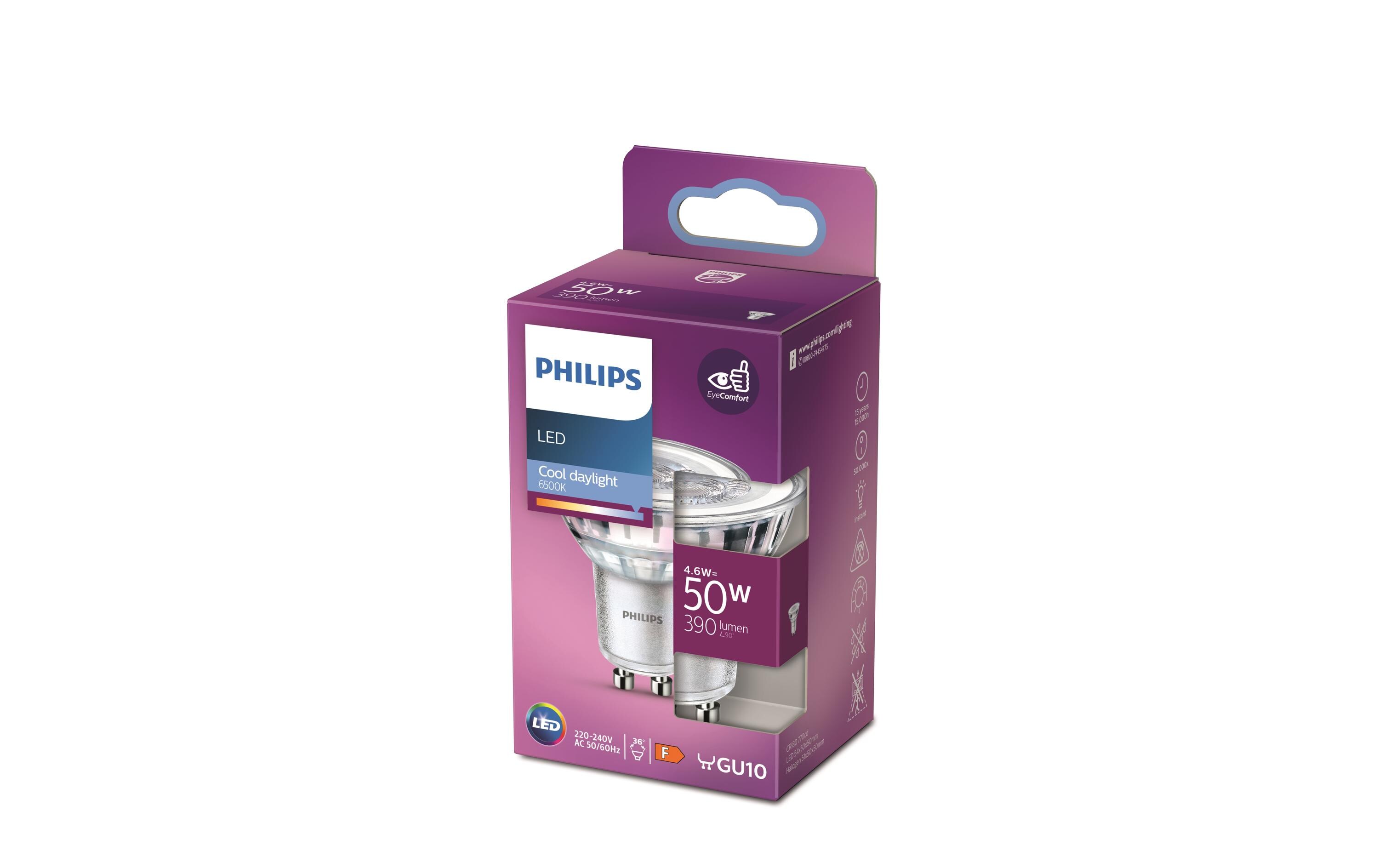 Lampe LEDcla 50W GU10 CDL ND 1PF SRT4Classic LED GU10 Lampe