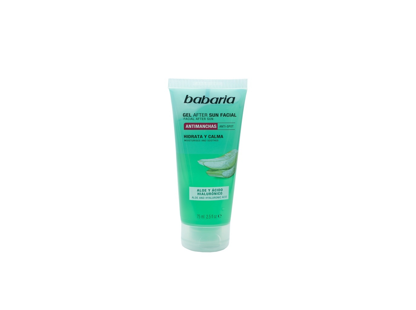 AFTER SUN BABARIA GEL FACIAL ALOE 75ML