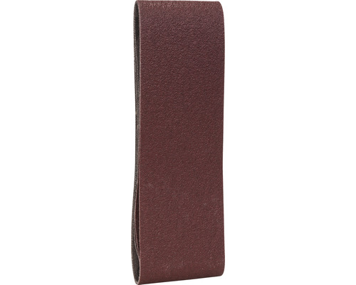 Schuurband voor Bosch bandschuurmachines, 60x400 mm, korrel 60/80/100, ongeperforeerd, 3 stuks