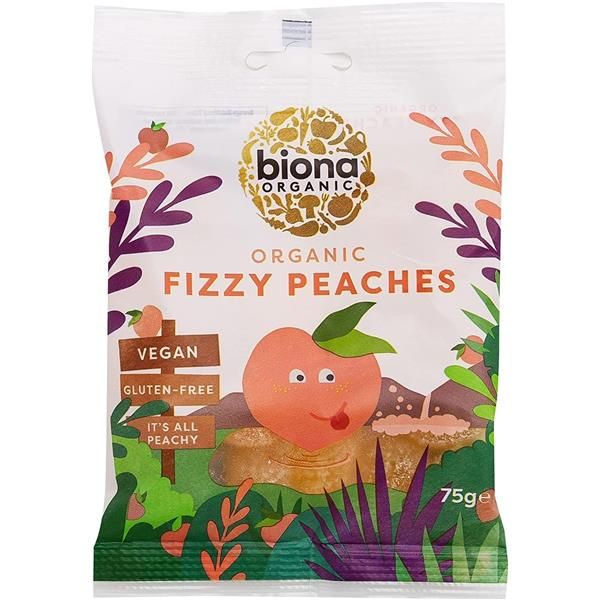 Gomas Sabor A Pêssego Bio Vegan Sem Glúten