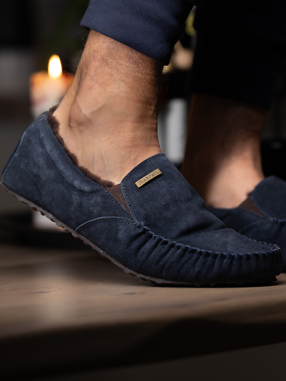 Jean Paul - Moccasin Navy Blazer - Trapes Sko
