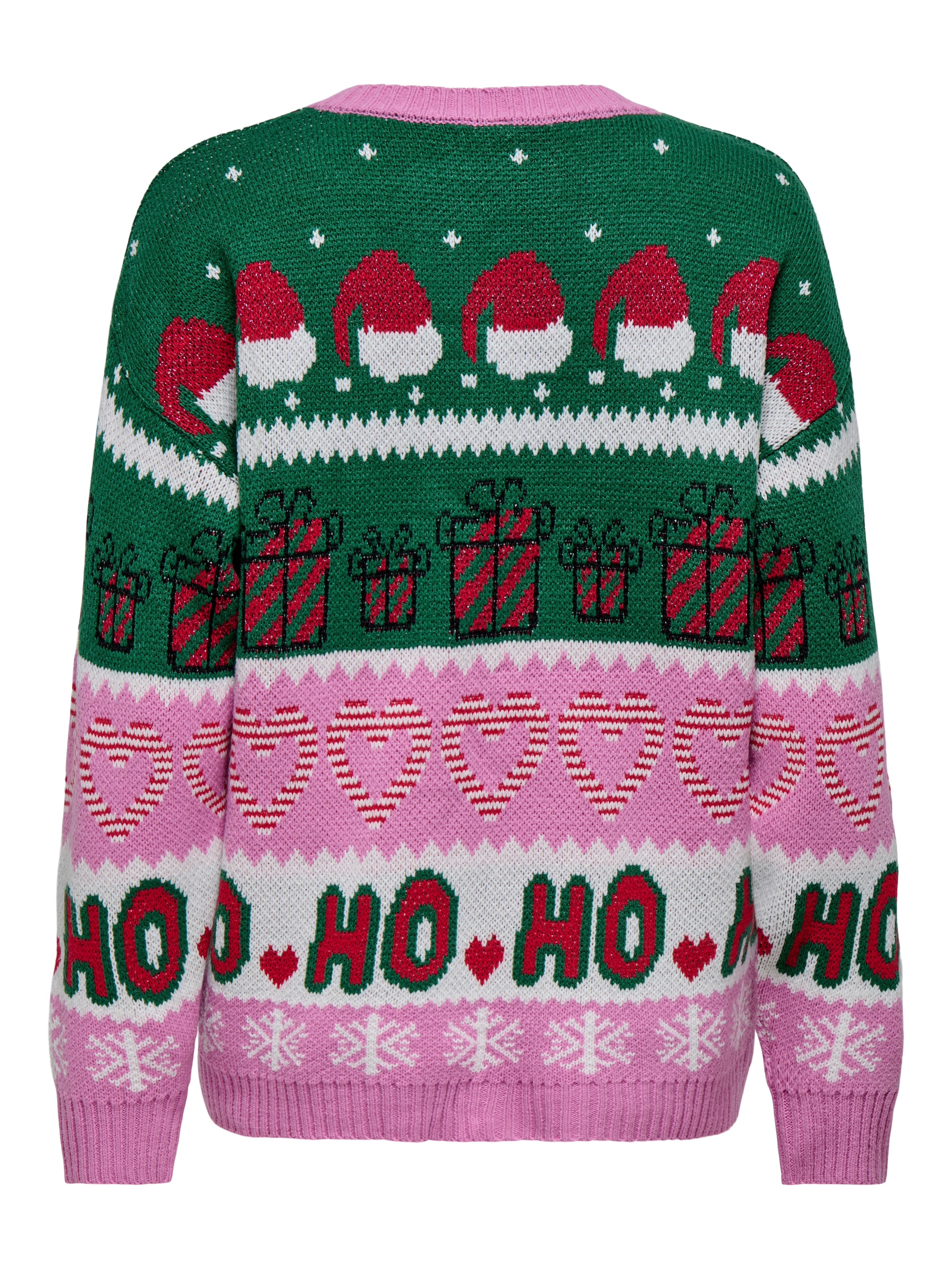 ONLY Weihnachtspullover »ONLXMAS HOHO LS PULLOVER KNT«