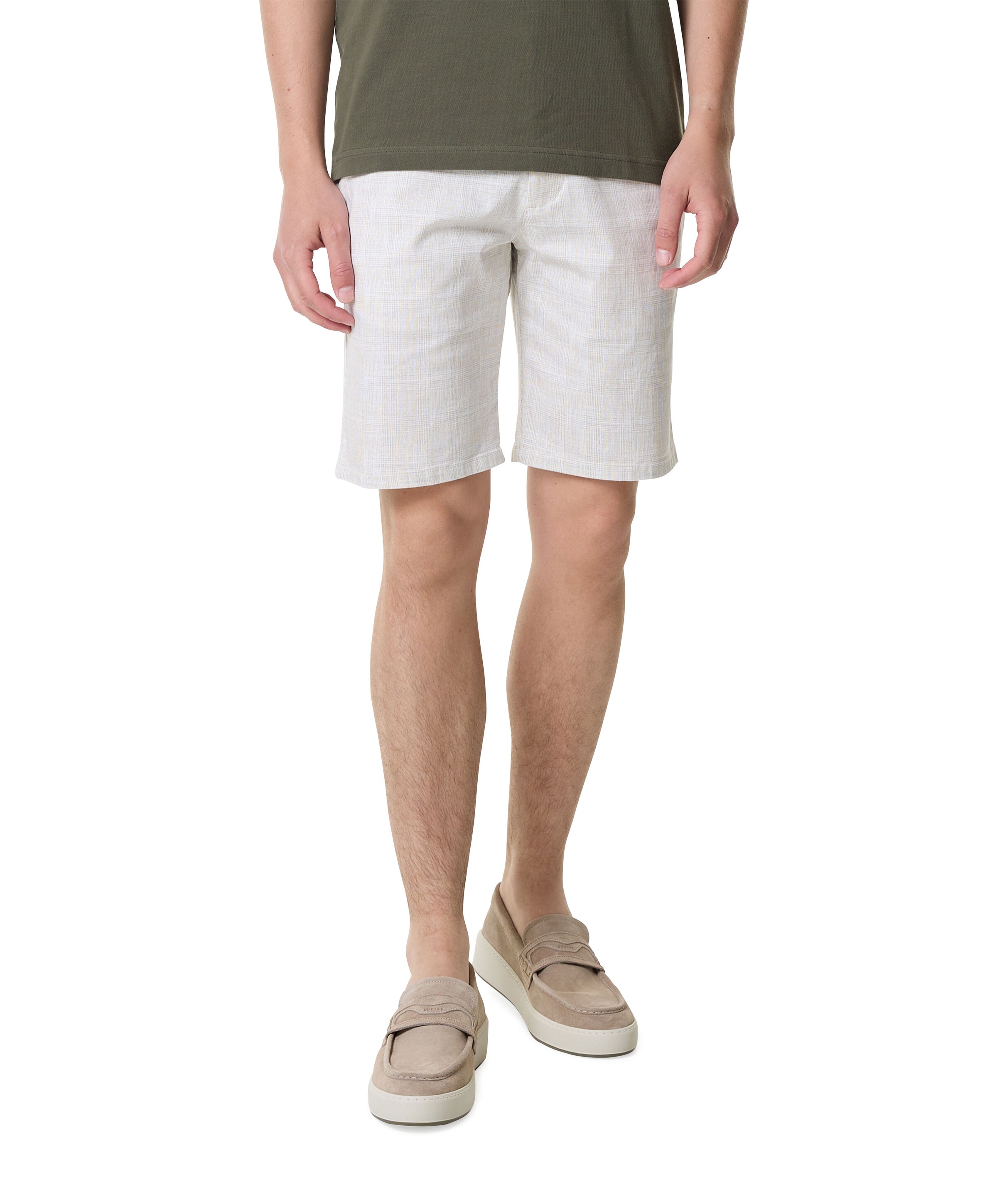 North.84 Elegance Collection heren korte broek beige