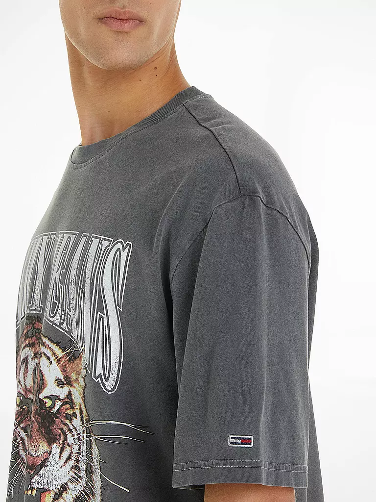 TOMMY JEANS T-Shirt grau