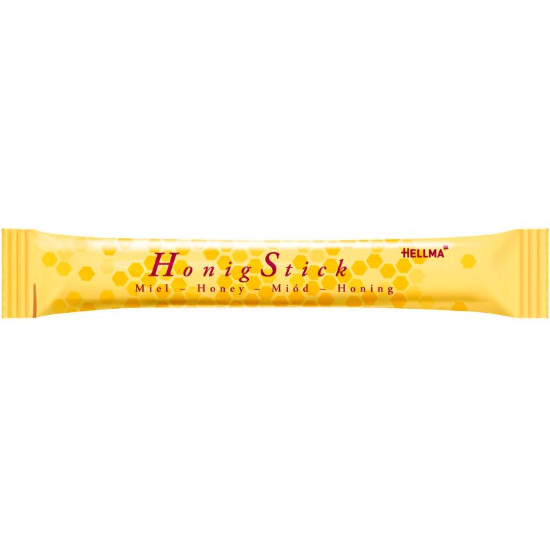 Miel de fleurs Hellma - Boîte distributrice de 100 sticks