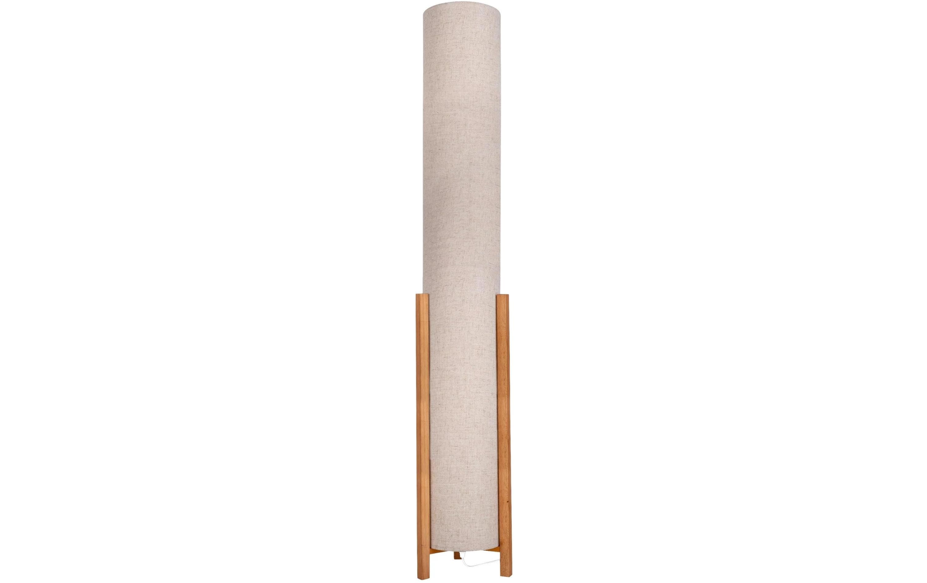Stehleuchte «Matilda» 110 cm<br>Stehlampe aus Holz und Textil