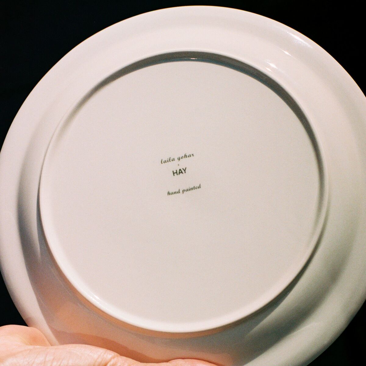 Sobremesa tallerken 24,5 cm, 2-pakning, grønn/sand