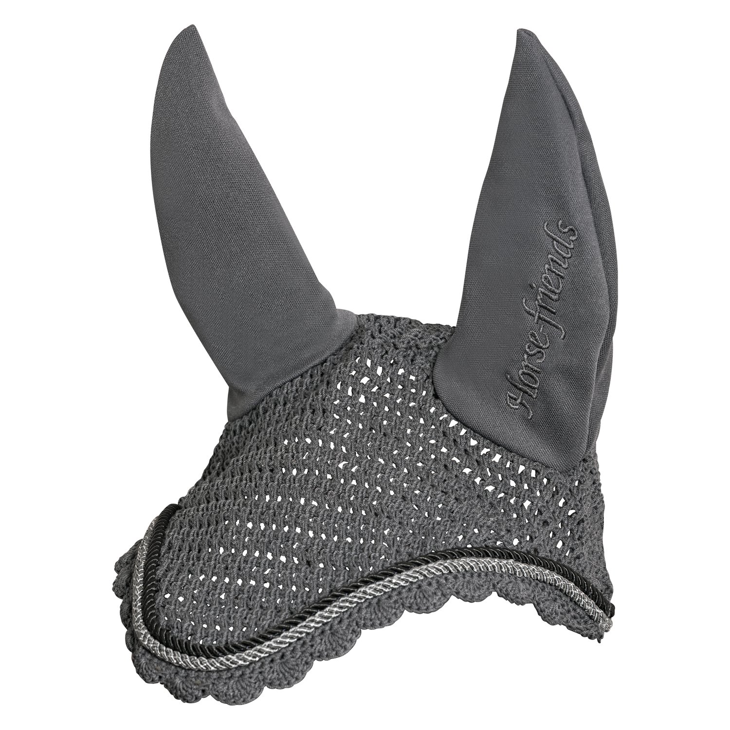 Horse-friends Fliegenhaube Verona XL  - grey