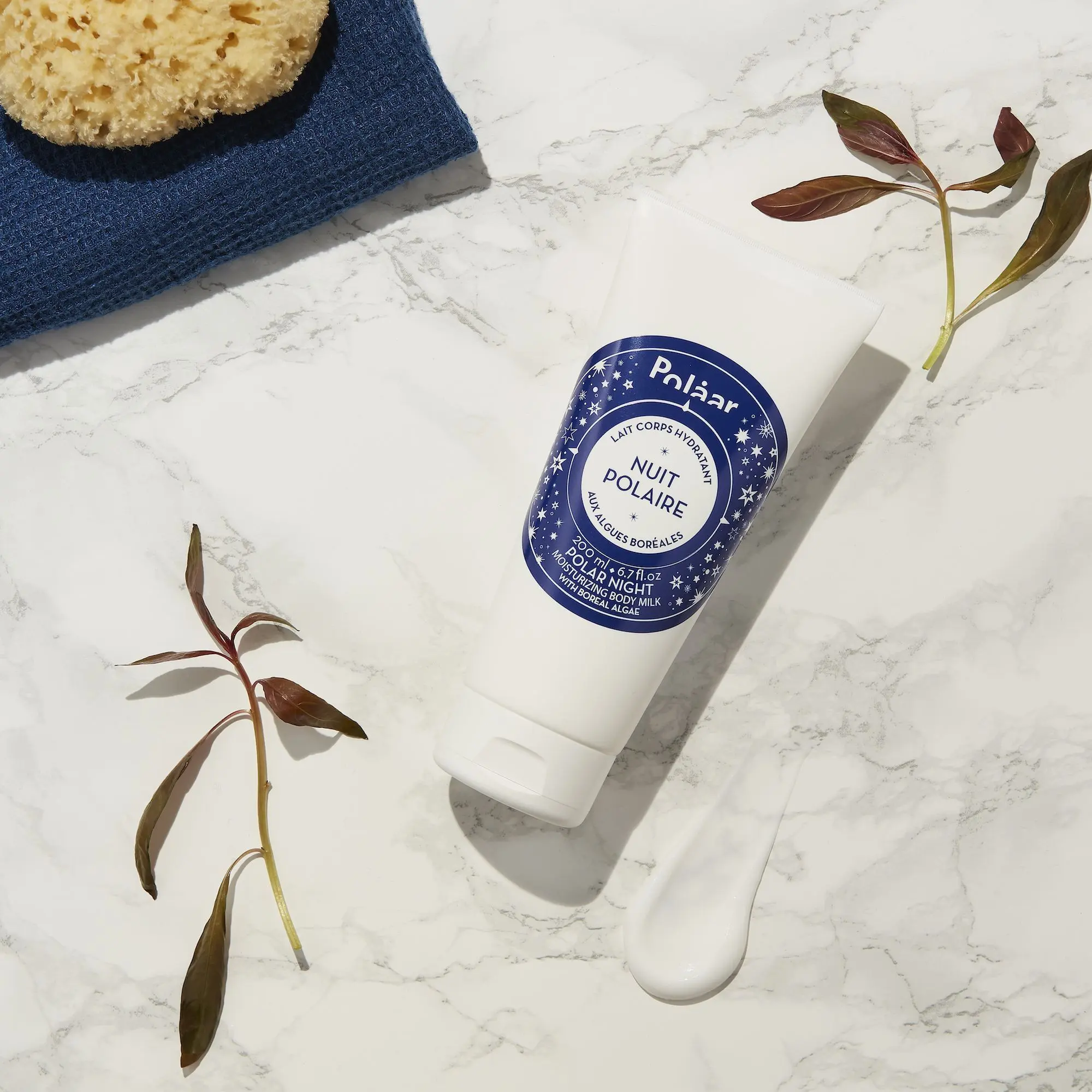 Polaar - Nuit Polaire Lait Hydratant Corps aux Algues Boréales- Hydratant et nourrissant