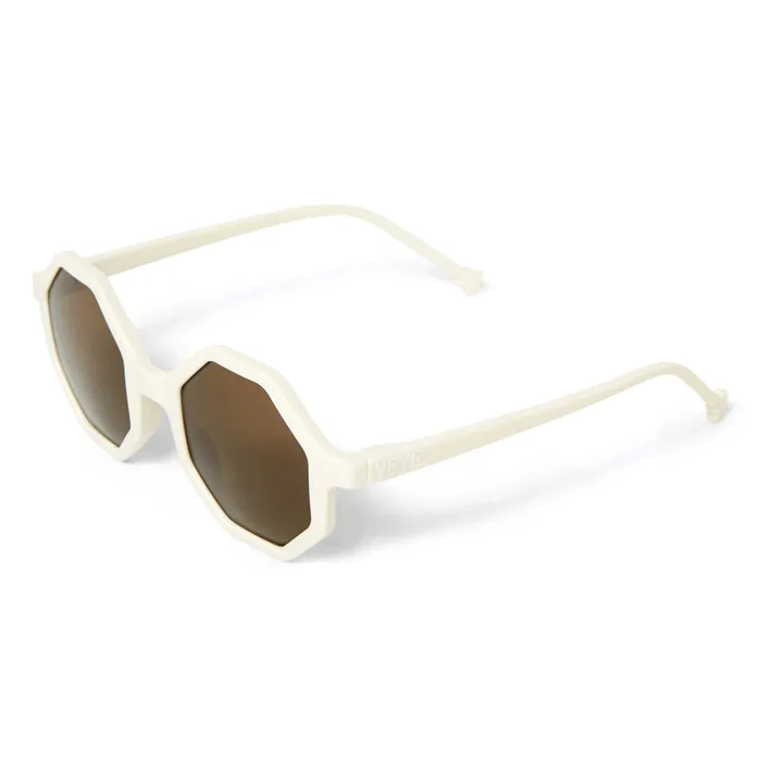 Mini Kyomo Lunettes de Soleil et Pochette YEYE X Mini Kyomo | Blanc