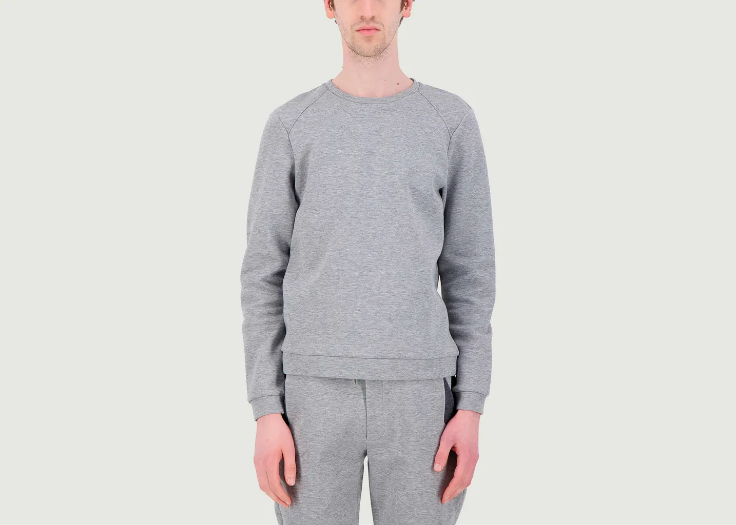 Sweatshirt ajusté en coton piqué JagVi Rive Gauche
