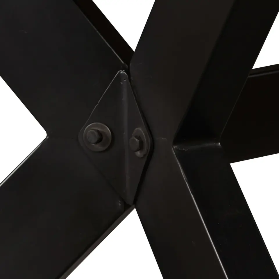 vidaXL - Eetkamertafel - Bruin - Hout - 180 x 90 x 76 cm