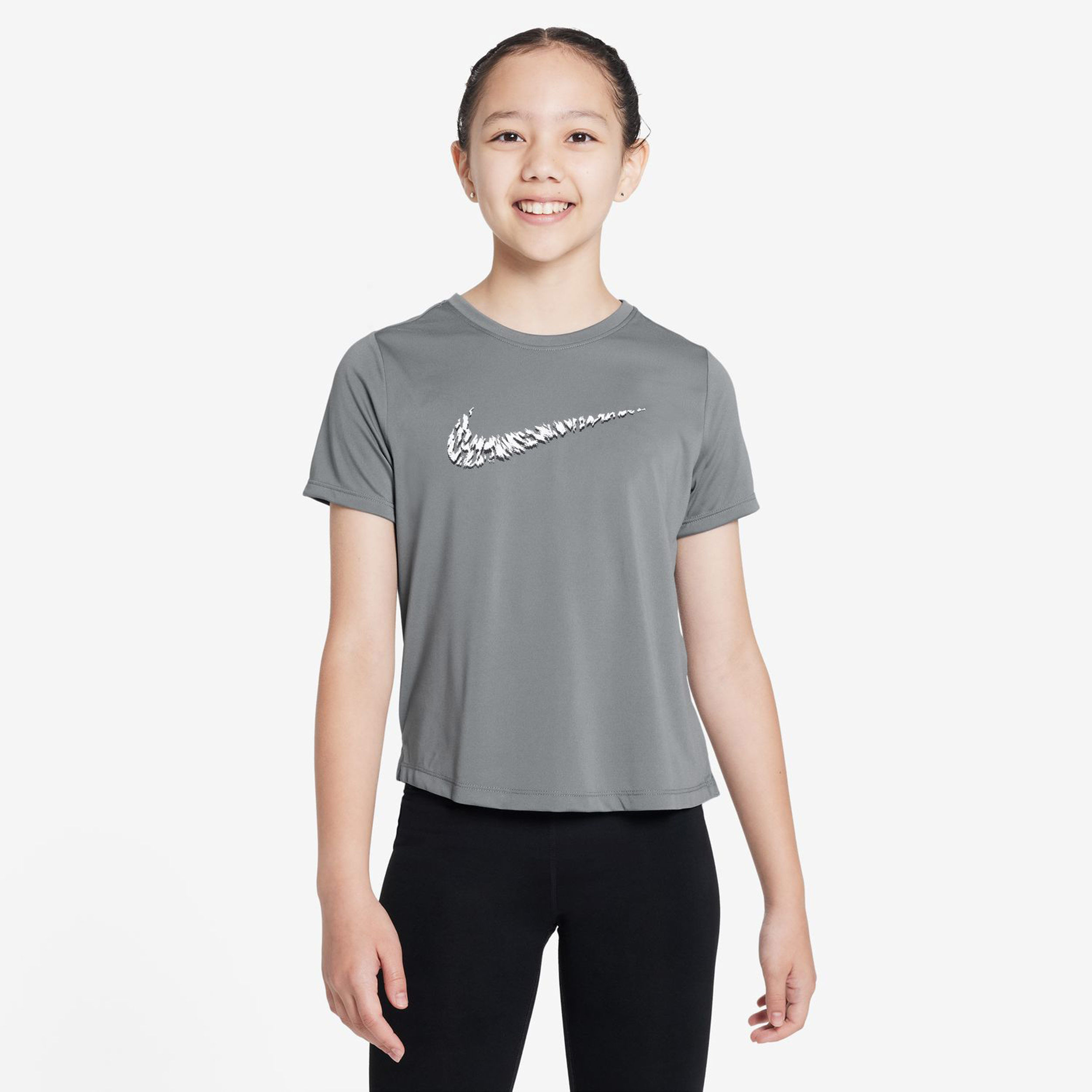 Nike One GX VNR T-shirt Filles - Gris