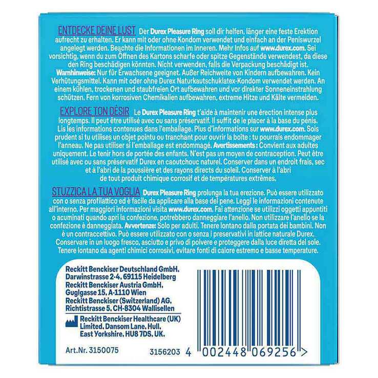 Durex Pleasure Ring, 1 St