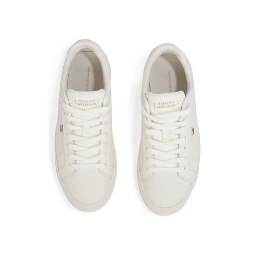 Tommy Hilfiger Icon Court Flag Sneakers, Ivory Petal, 42