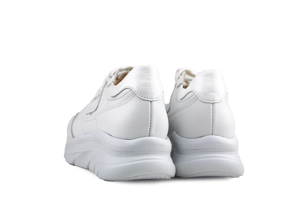 Footnotes Sneaker Pien Offwhite Calf Nappa