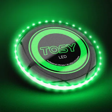 Tosy Frisbee LED grün