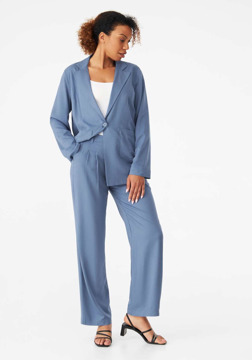 Givn Berlin Hose Ola Trousers Steel Blue