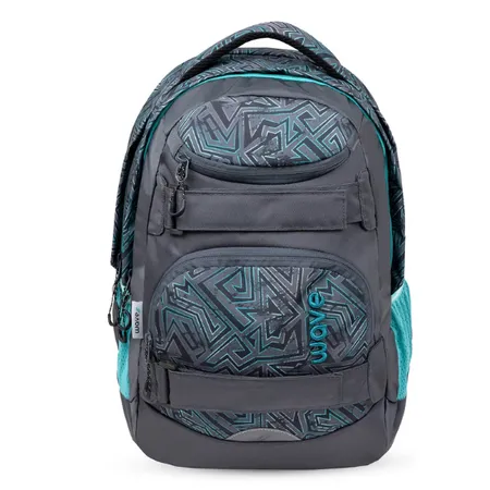 Belmil Schulrucksack Wave Infinity Move Chaos Lagoon