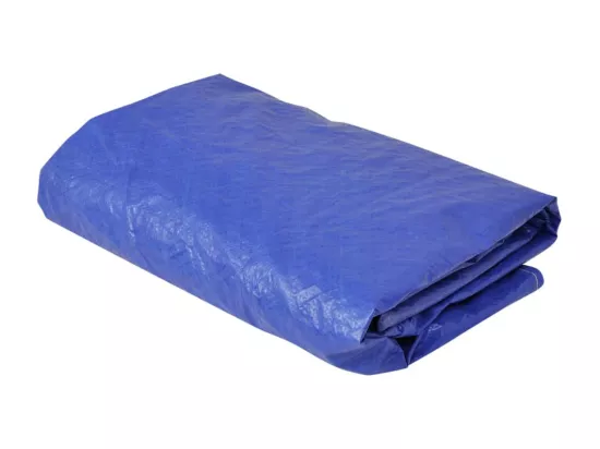 Couvertures de piscine 2 pcs PE Ronde 540 cm 90 g/m2