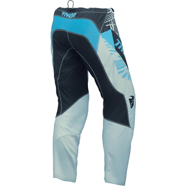 Thor Motocross - Pantalon femme Sector Split Bleu Clair / Noir / Bleu