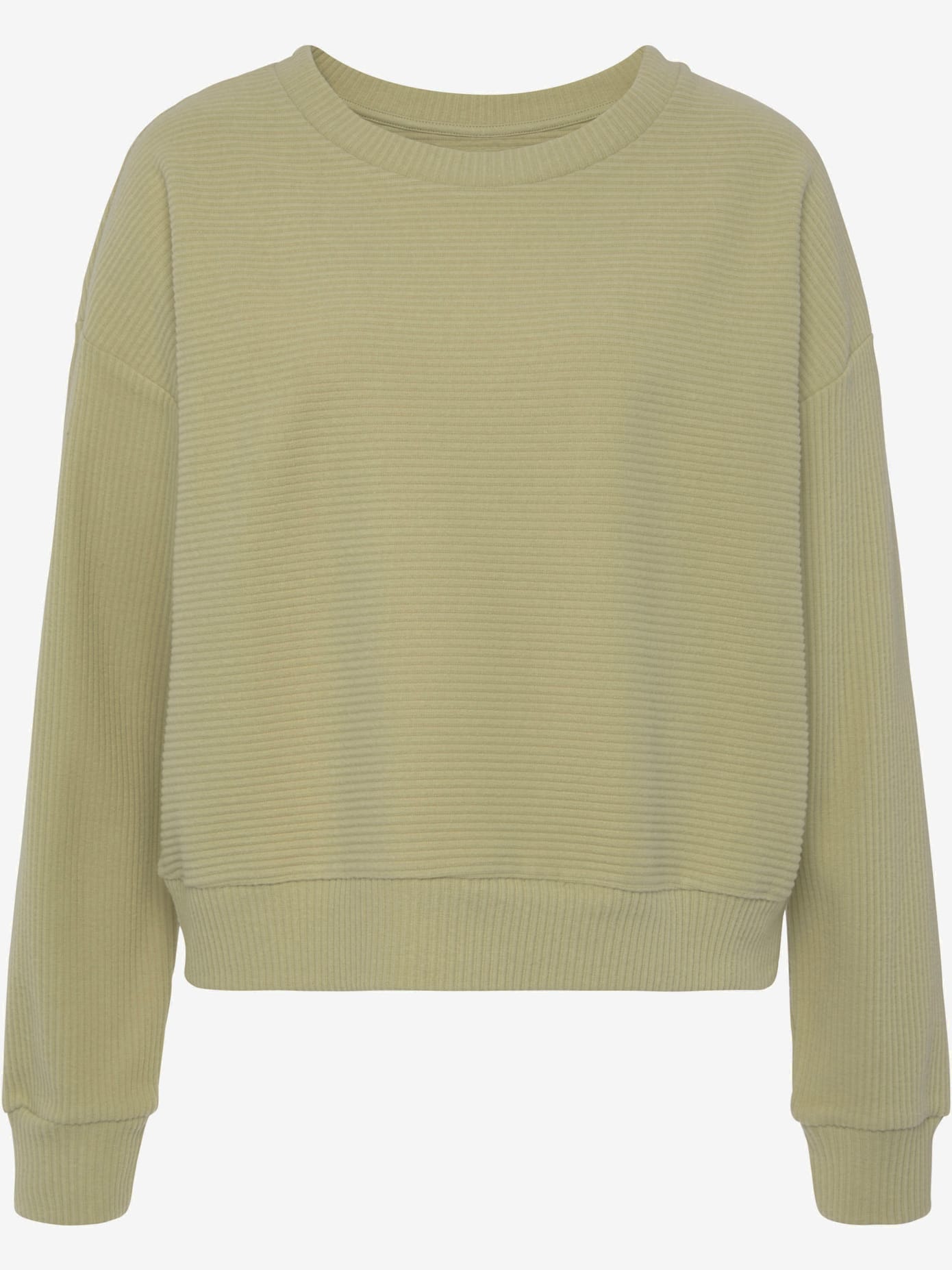 Sweatshirt en qualité côtelée