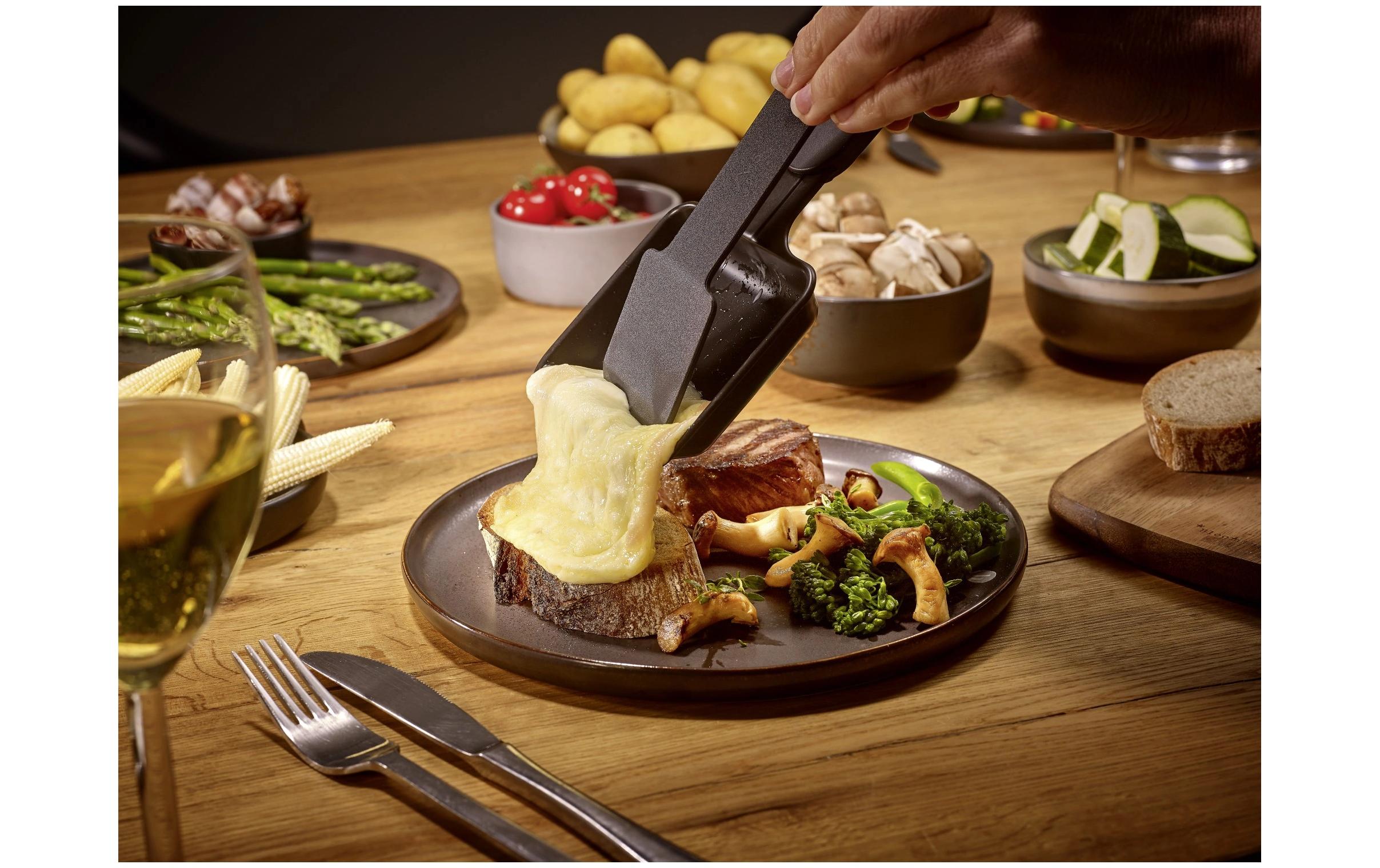 Racletteofen Black Line Lite Mini RG 2360 4 PersonenRaclettegrill mit 800 W Leistung