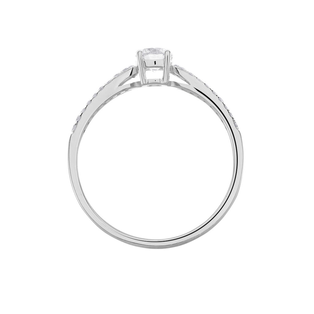 Bague Solitaire Katalina Or Blanc Diamant