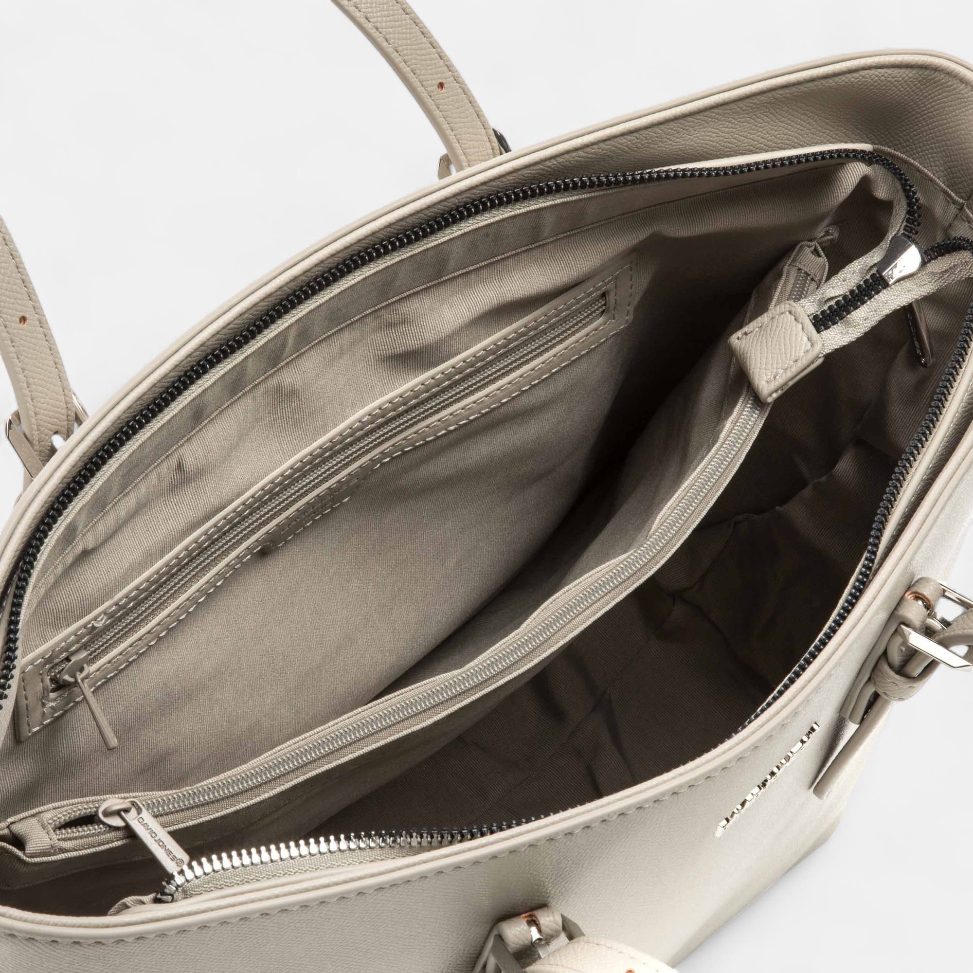 Sac de shopping gris