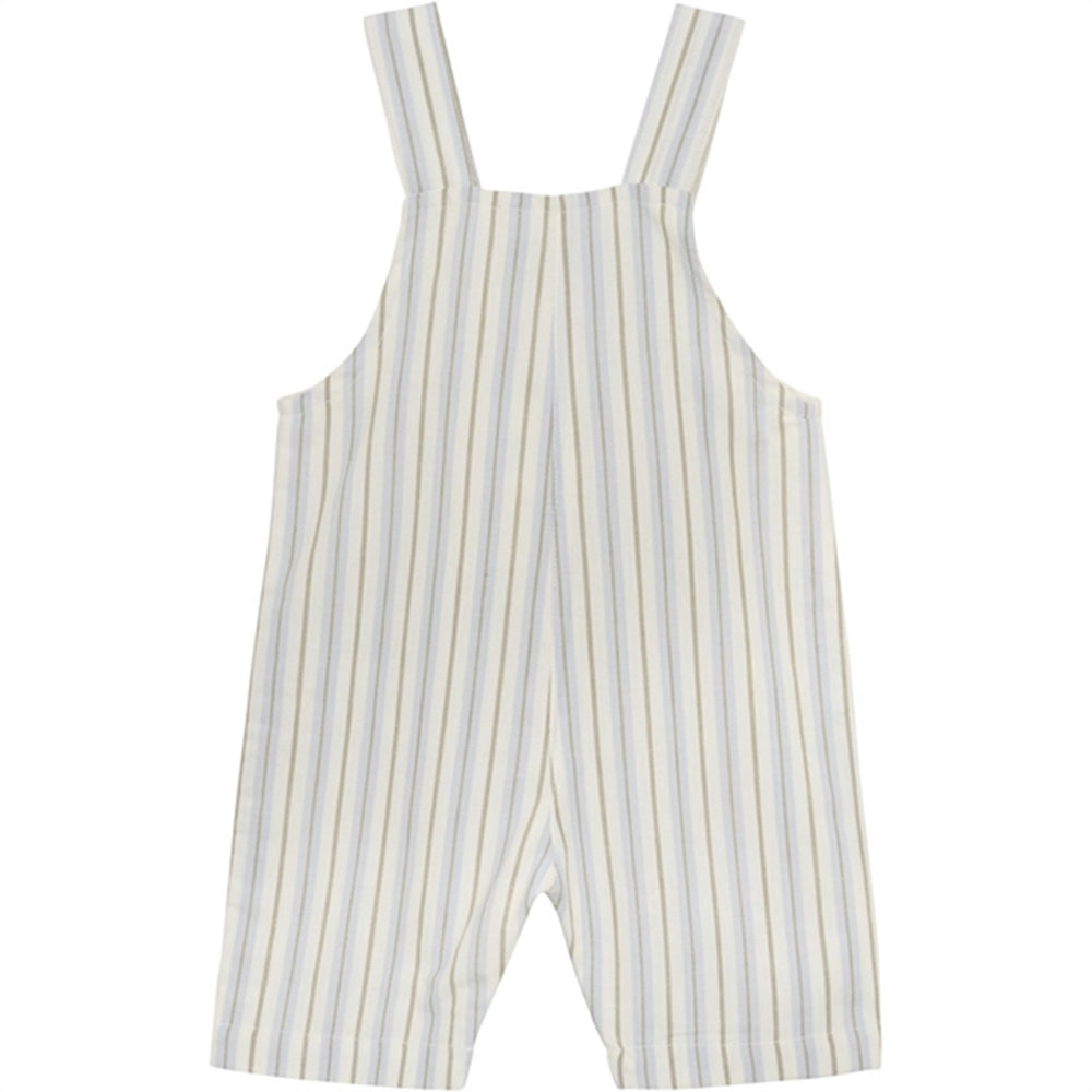 Køb Huttelihut Woven Stripe Silver Sage Smækbukser m. Foer
