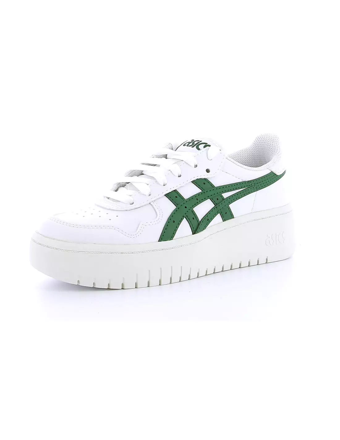 ASICS JAPAN S PF - Baskets WHITE/SHAMROCKGREEN