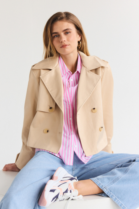 LolaLiza beige dames jas