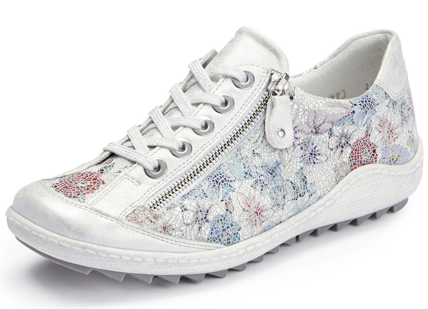 Remonte, elegante Damen-Sneaker, Weite G, mit Reissverschluss