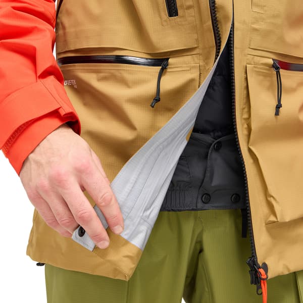 Veste ski de randonnée HAGLÖFS VASSI GTX PRO JACKET M CINNAMON BROWN/HABANERO