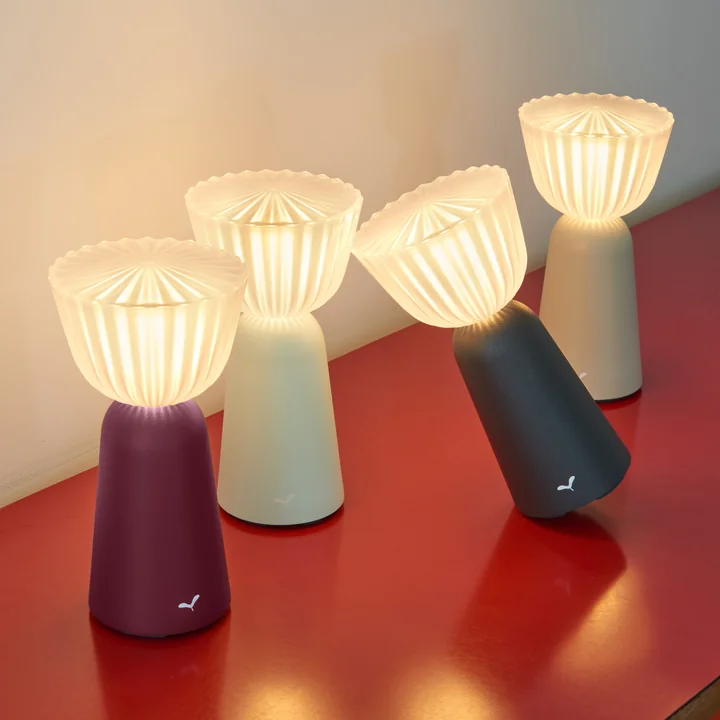 Fermob - Swing LED Akkuleuchte, gletscherminze