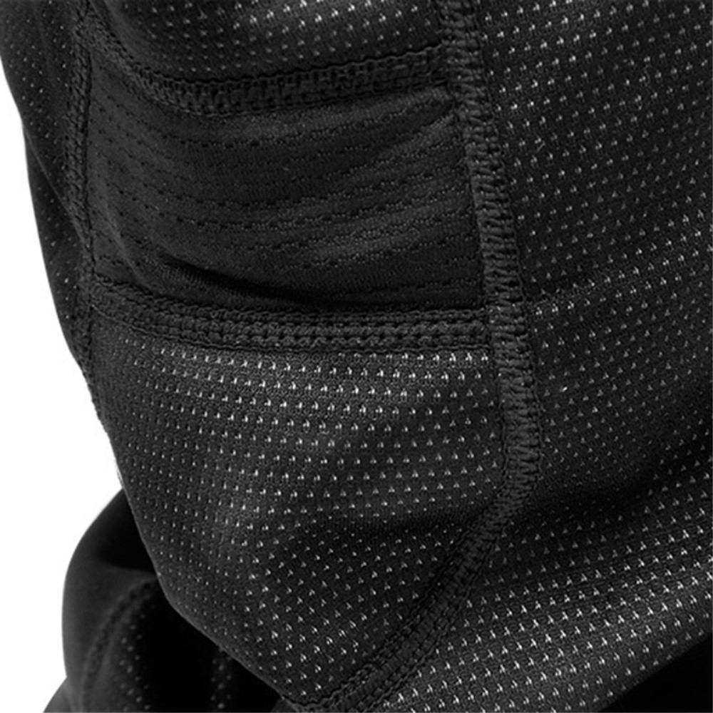 Gefütterte Ski Sturmhaube Motorrad Halstuch Kälte   UV Gesichts Schutzmaske - Schwarz