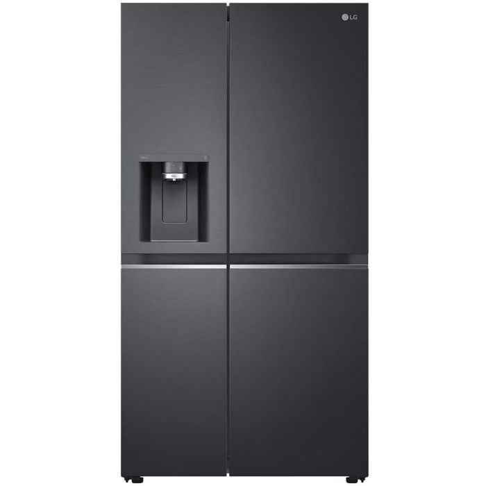 LG Side-by-Side GSLV91MCAC Matte Black - interner Wassertank