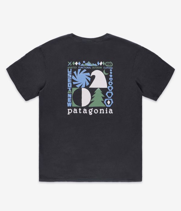 Patagonia Spirited Seasons Organic T-Shirt (ink black)