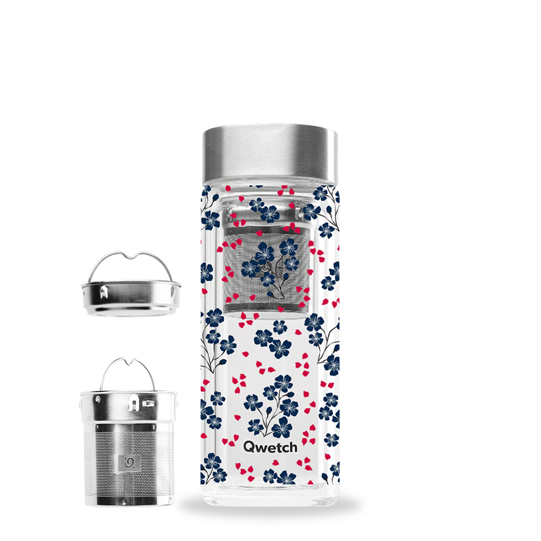 Théière Verre Hanami Bleu - Qwetch