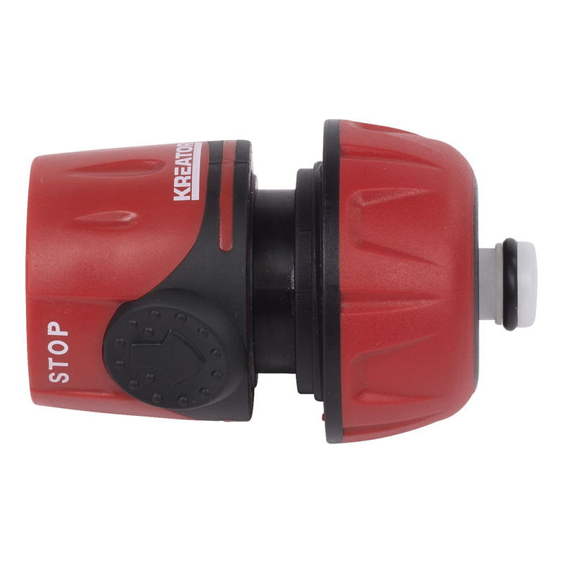 Slangstuk met waterstop 3/4''