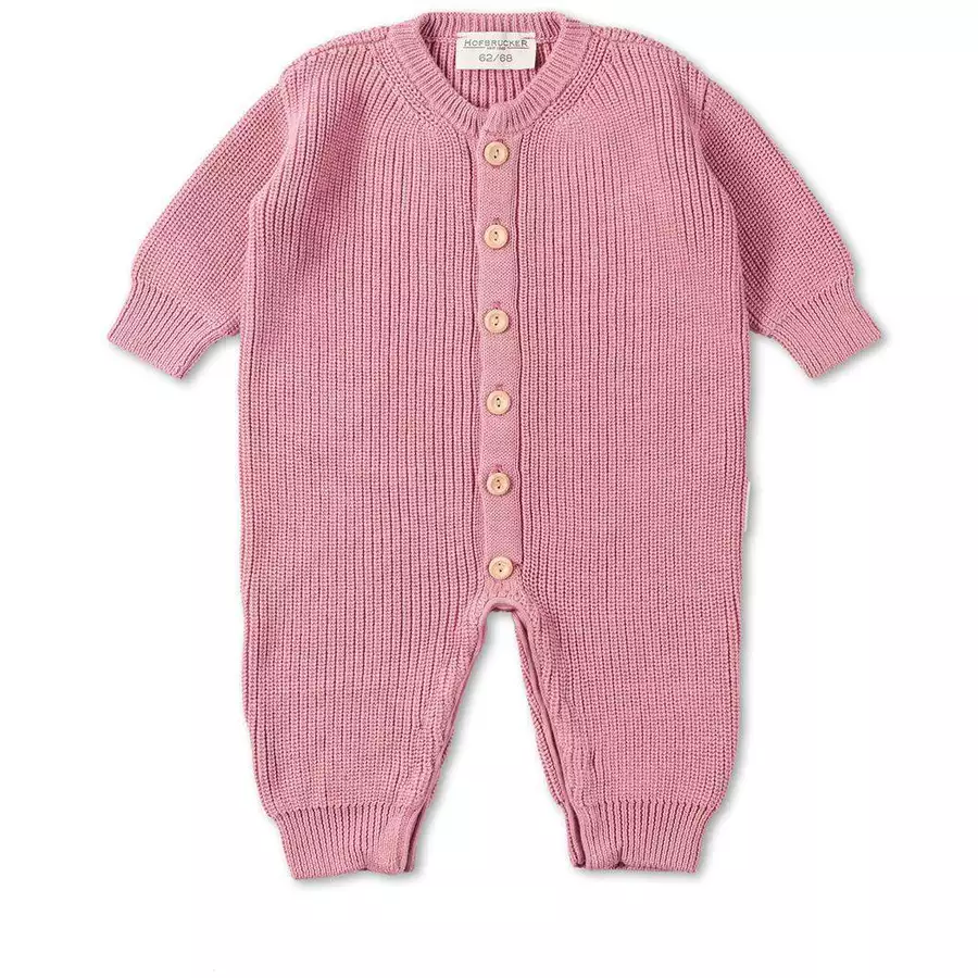 Hofbrucker Baby Strickoverall Leo Altrosa