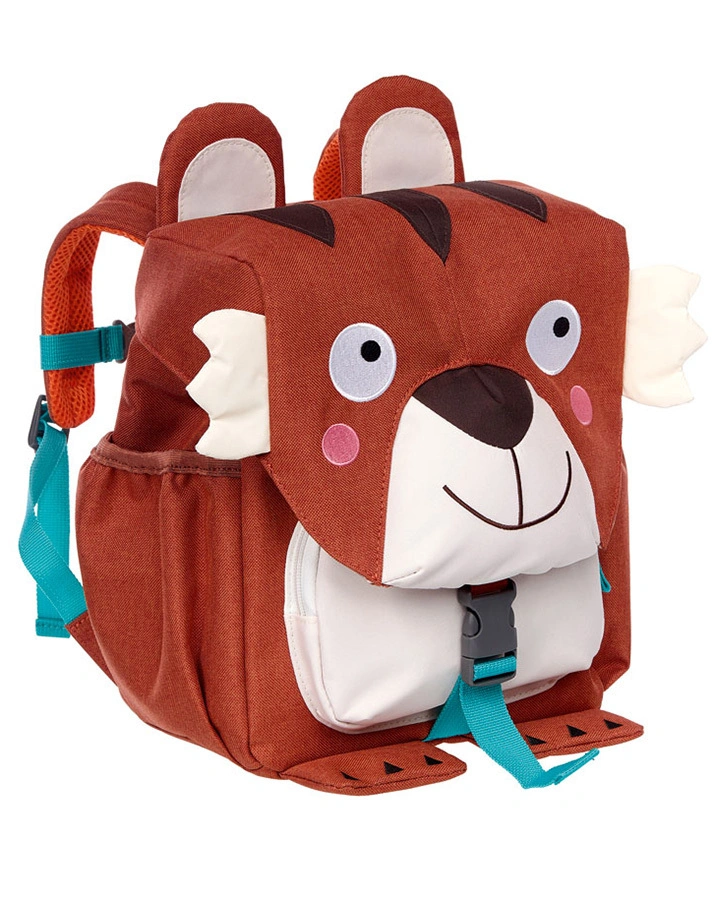 Kinder-Rucksack COOL2SCHOOL – TIGER (24x28x18) in dunkelrot