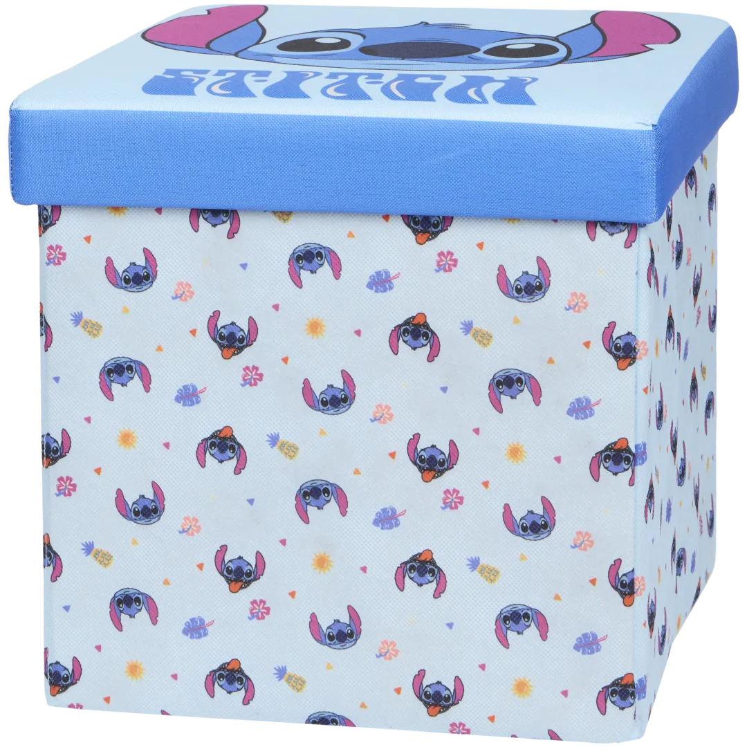 Boîte de rangement pliable avec couvercle