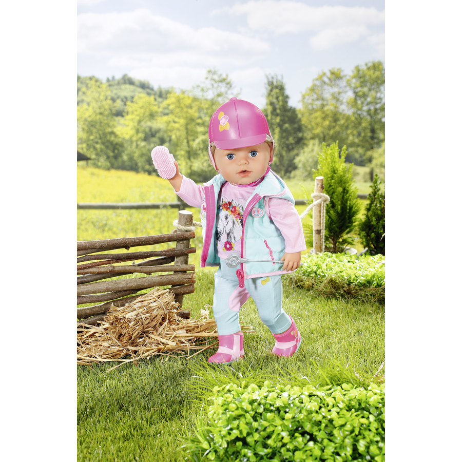 Zapf Creation BABY born® Deluxe Puppen Reiter Outfit 43 cm