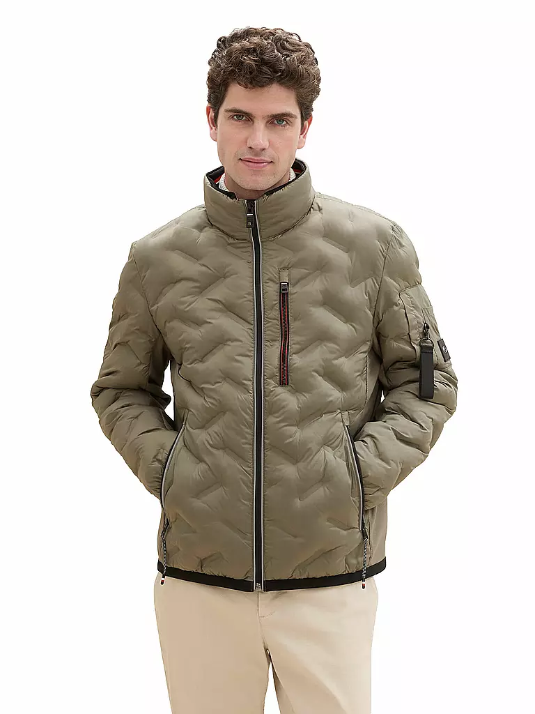 TOM TAILOR Leichtsteppjacke olive