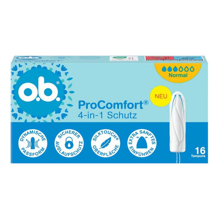 O.B. Tampons Procomfort norm, 16 St