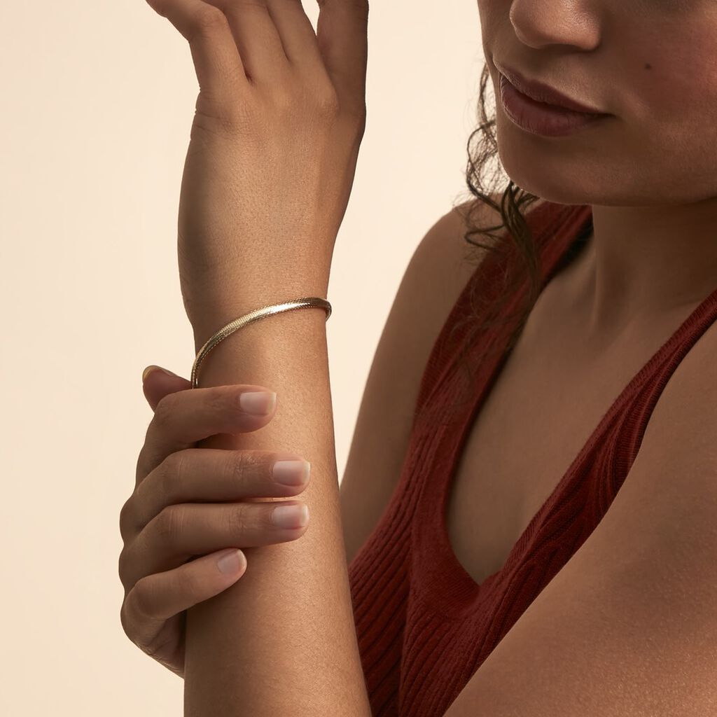 Bracelet Izaro Maille Flex Or Jaune